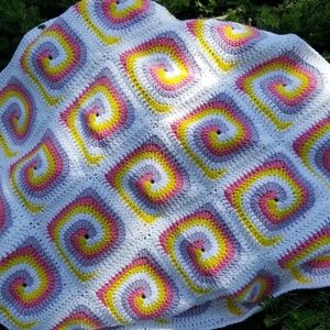 Handmade Crocheted baby blanket